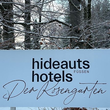 Hideauts Hotels Der Rosengarten Füssen Buitenkant foto